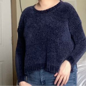 Navy Blue Soft and Warm Sweater Aerie